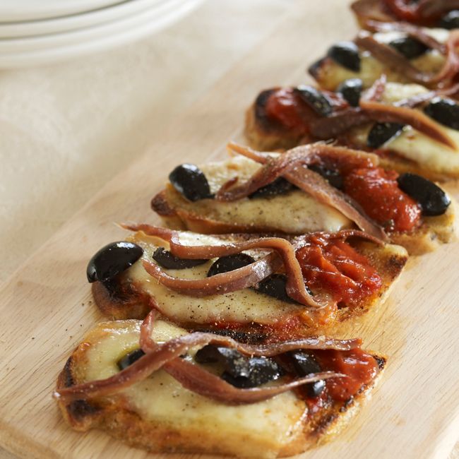 Anchovy & Olive Bruschetta