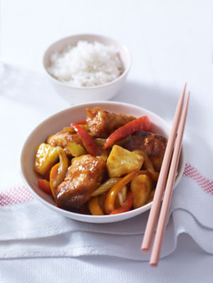 Sweet & Sour Snapper With Pineapple