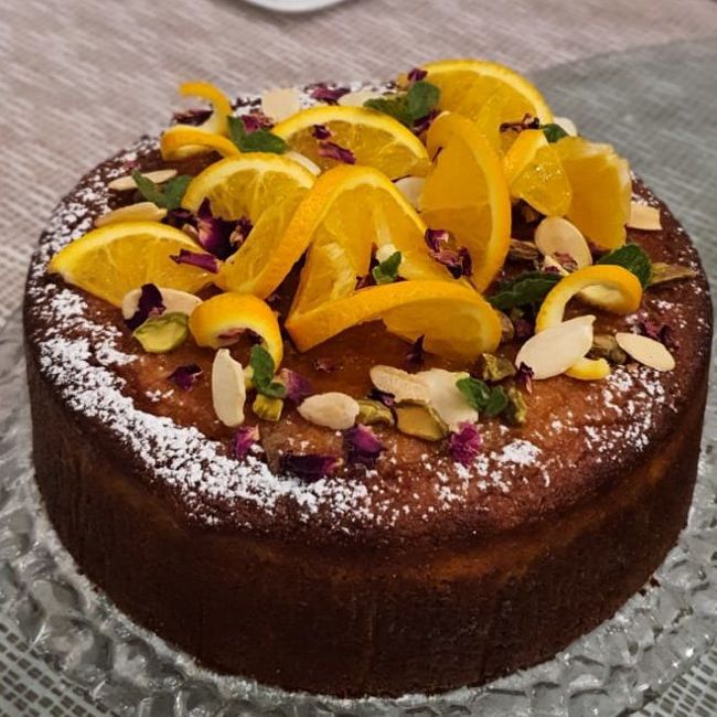 Orange Almond Cake