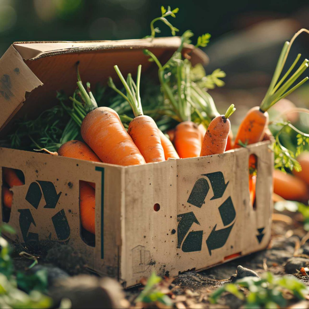 Food recycling- caarrots