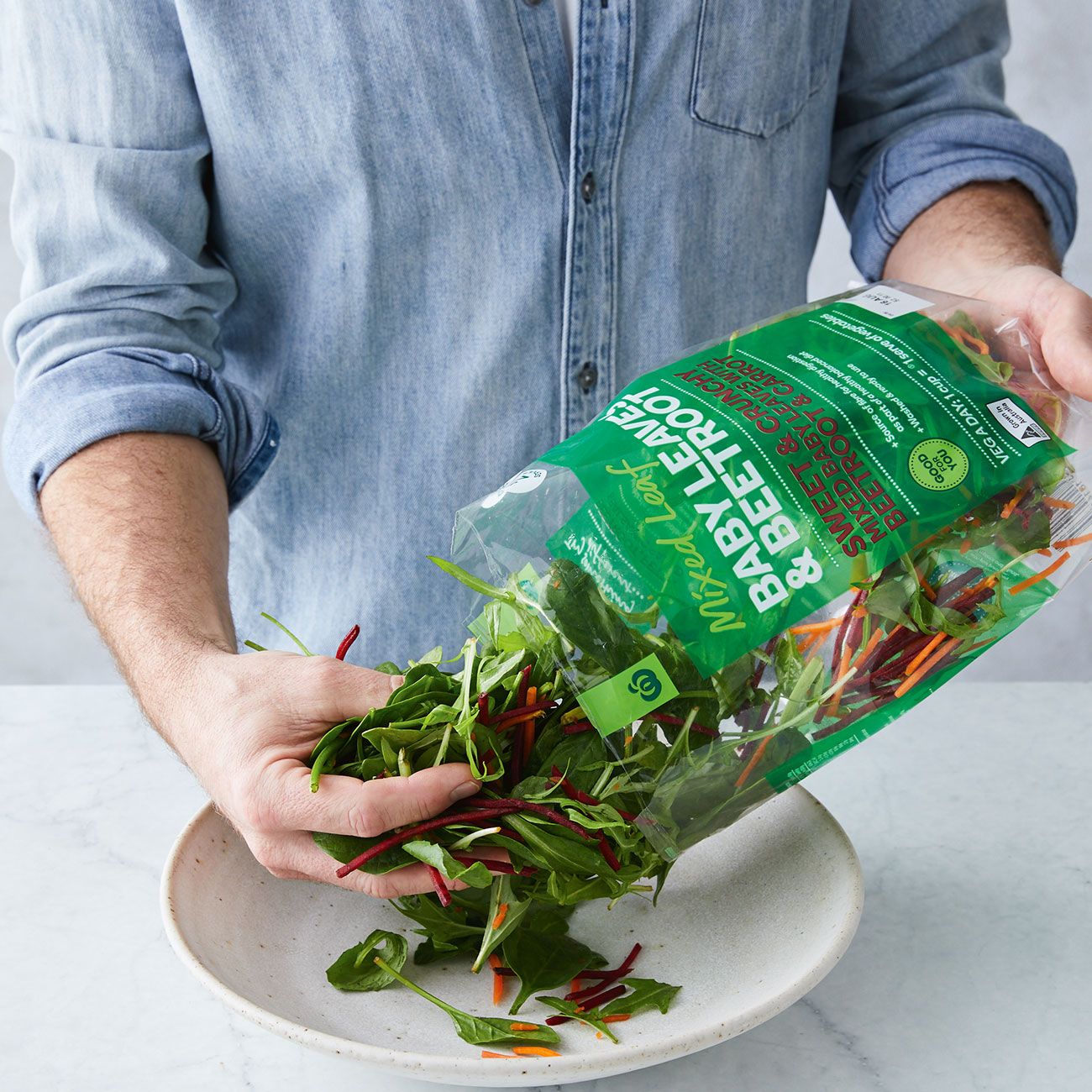 Bagged salad