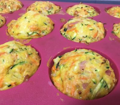 Gluten Free Ham & Vegetable Muffins
