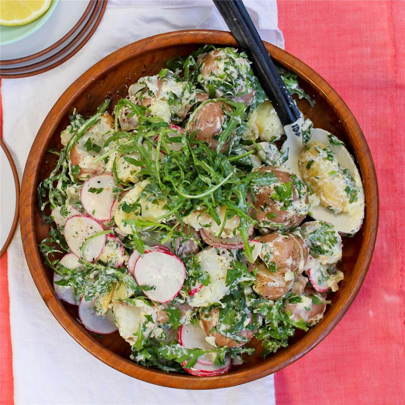 Potato Salad With Rocket Recipe | Woolworths