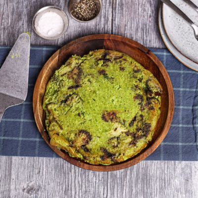 Frittata with Broccoli & Spinach