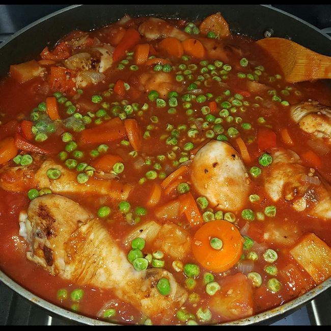Chicken Afritada