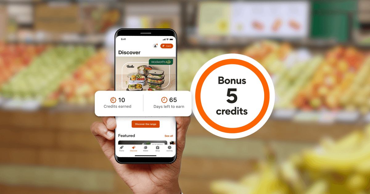 Bonus 5 Credits when you download the Everyday Rewards App