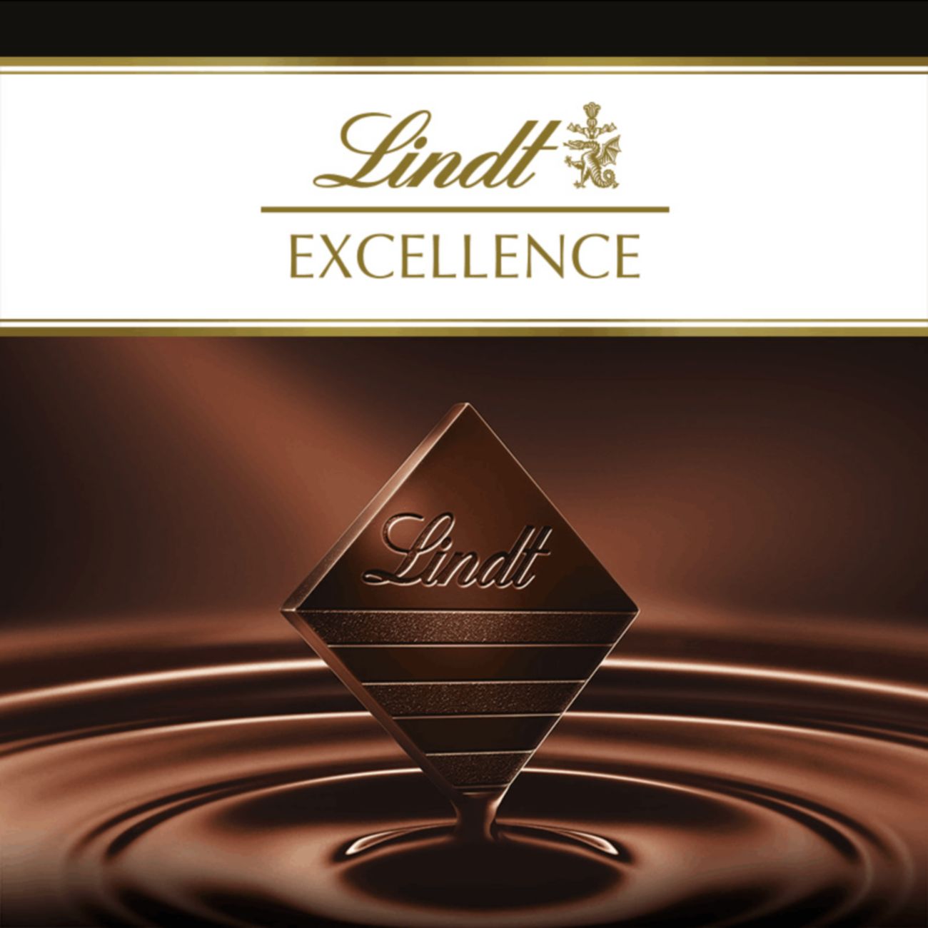 Lindt Excellence Dark Chocolate Bar. 