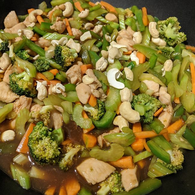 Chicken and Vegetable Stir Fry