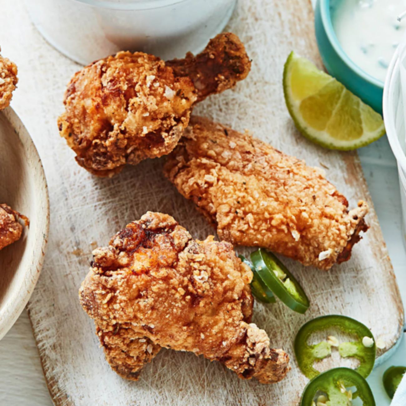 Fried chicken wings