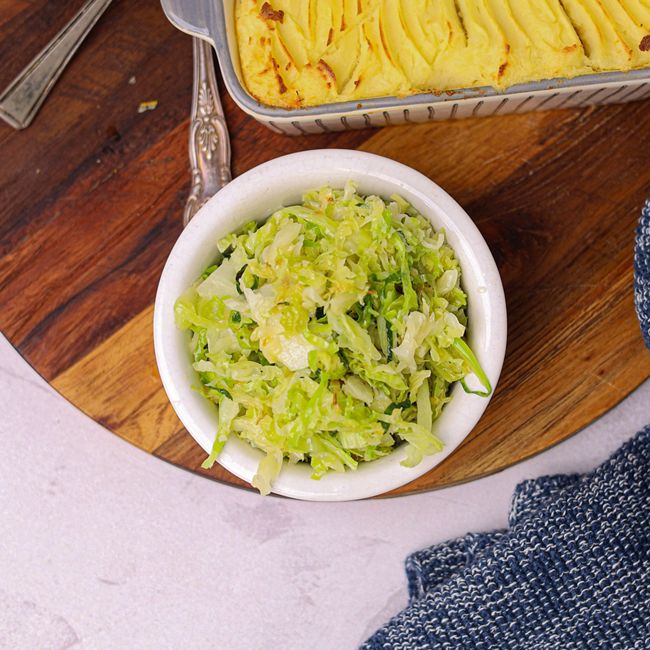 Garlic Buttered Cabbage