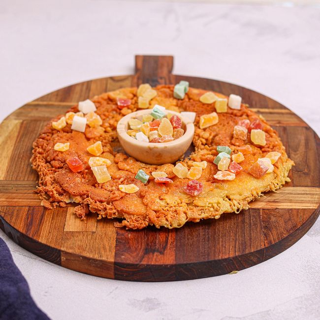 Ghervar with Dried Fruits