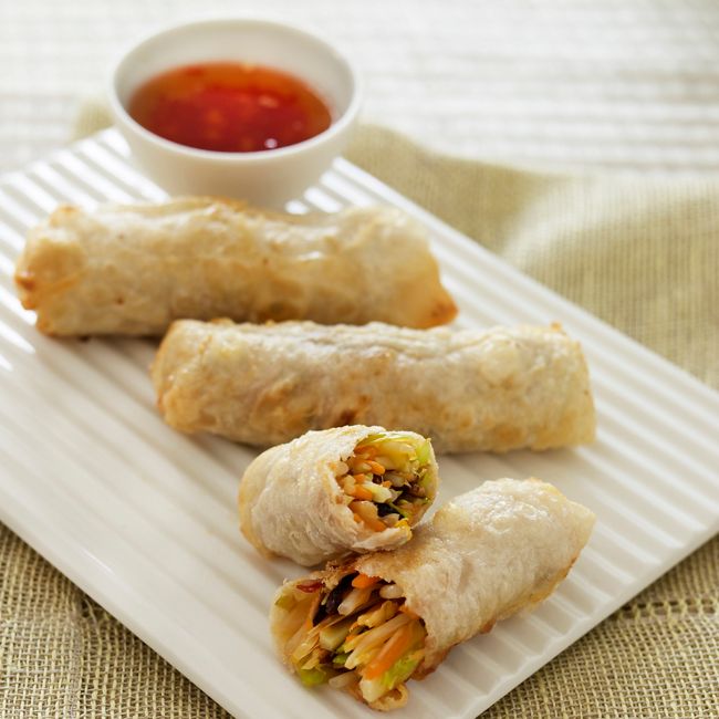 Tasty Vegetable Spring Rolls