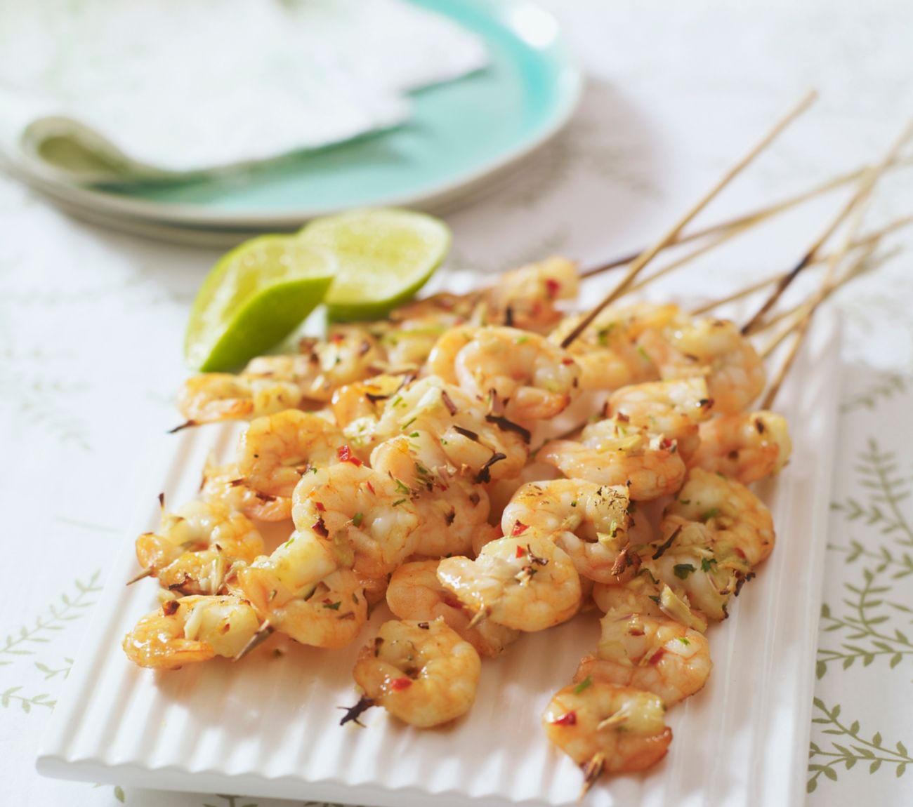 Lemongrass marinated Prawn Skewers Recipe Woolworths