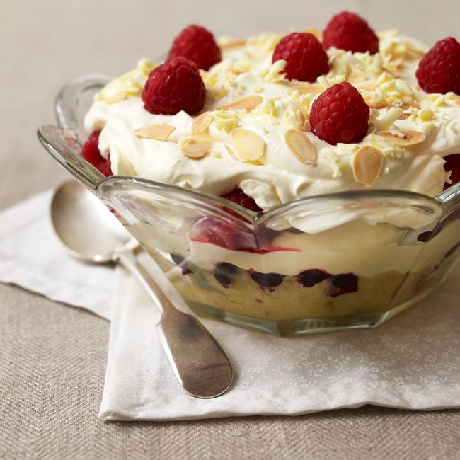 Raspberry & Chocolate Trifle