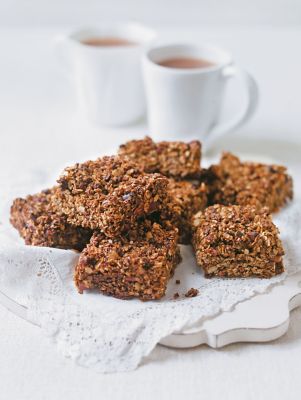 Cocoa, Orange & Pecan Flapjacks