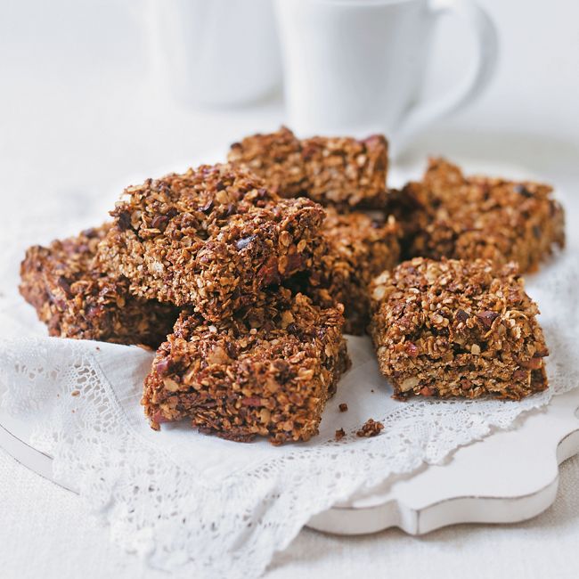 Cocoa, Orange & Pecan Flapjacks