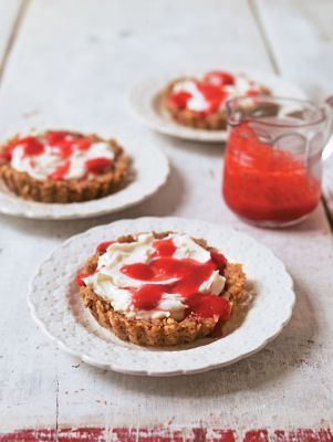 Lemon & Raspberry Cheesecake Tartlets