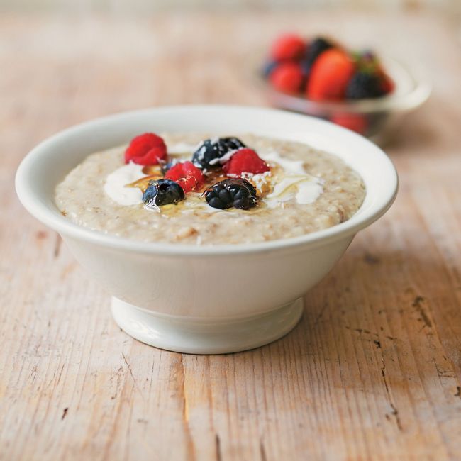Berry & Coconut Porridge
