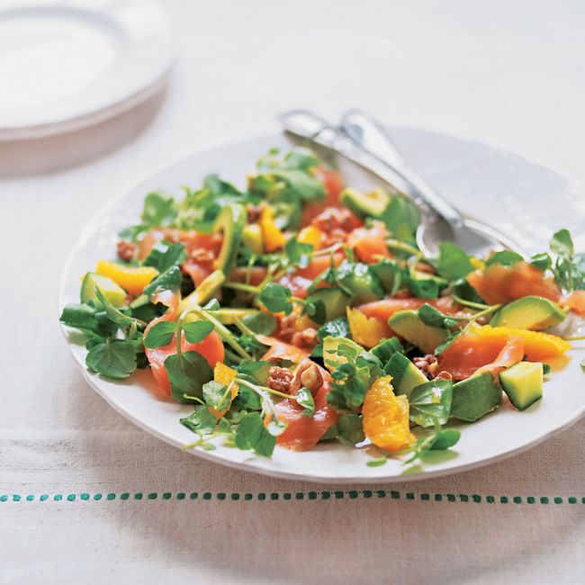 Salmon & Watercress Salad