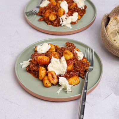 Gnocchi Bolognese Bake