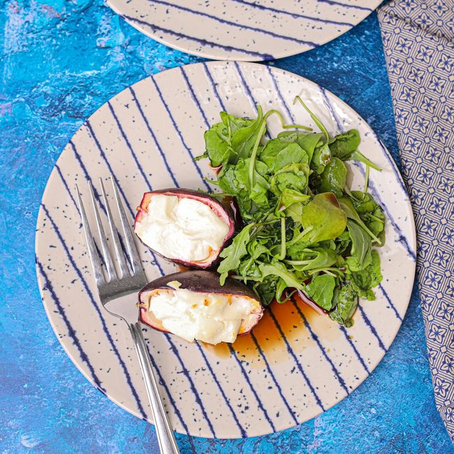 Goats Cheese Stuffed Figs
