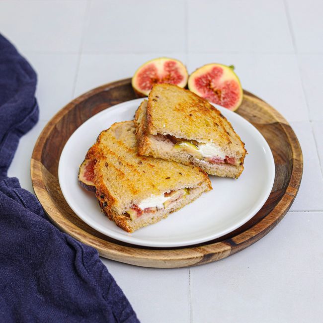 Goats Cheese, Thyme & Fig Toastie
