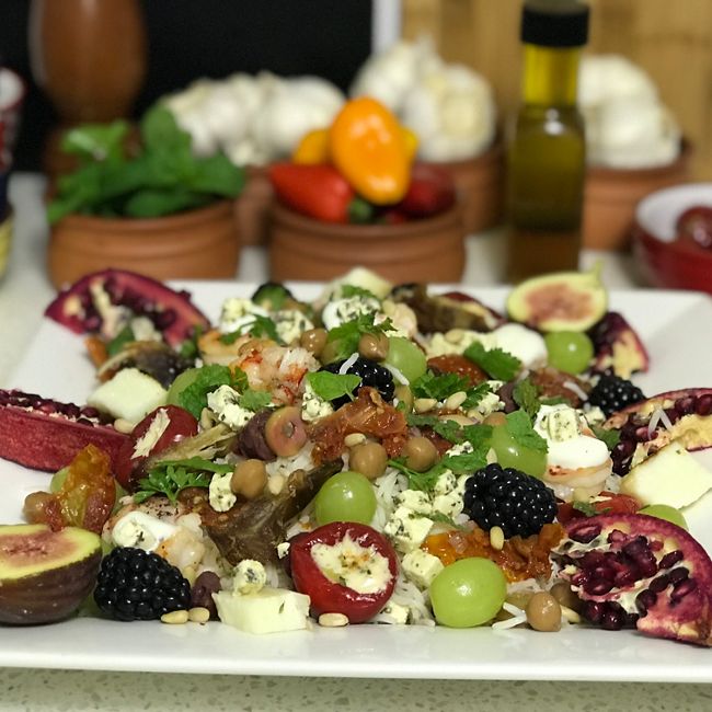 Flavours of the Middle East Rice Salad