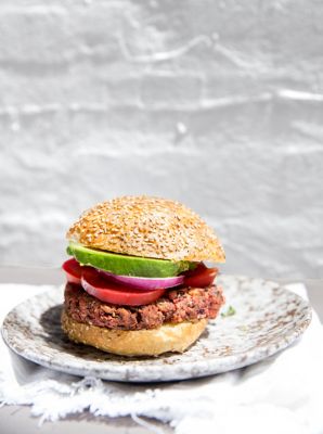 Veggie Burger With Spelt