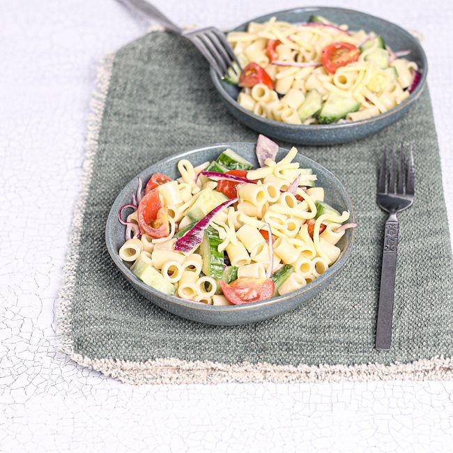 Greek Style Pasta Salad