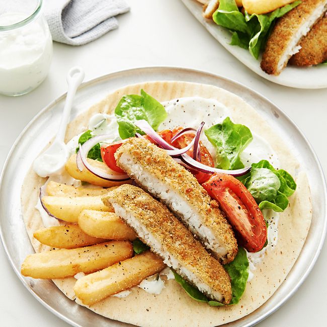 Greek Style Pita Wraps