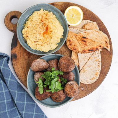 Greek-Style Quinoa & Bean Meatballs