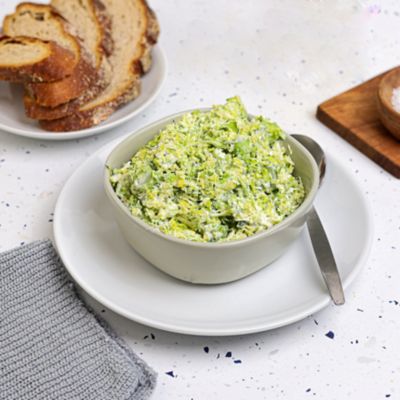 Greek Yoghurt Brussels Sprout Slaw