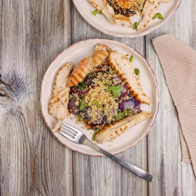 Grilled Chicken & Orange Quinoa Salad