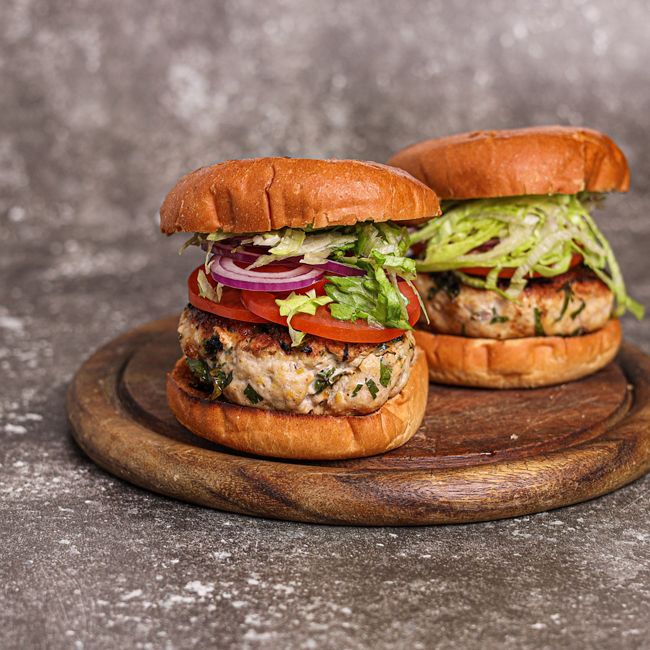 Ground Pork Burger