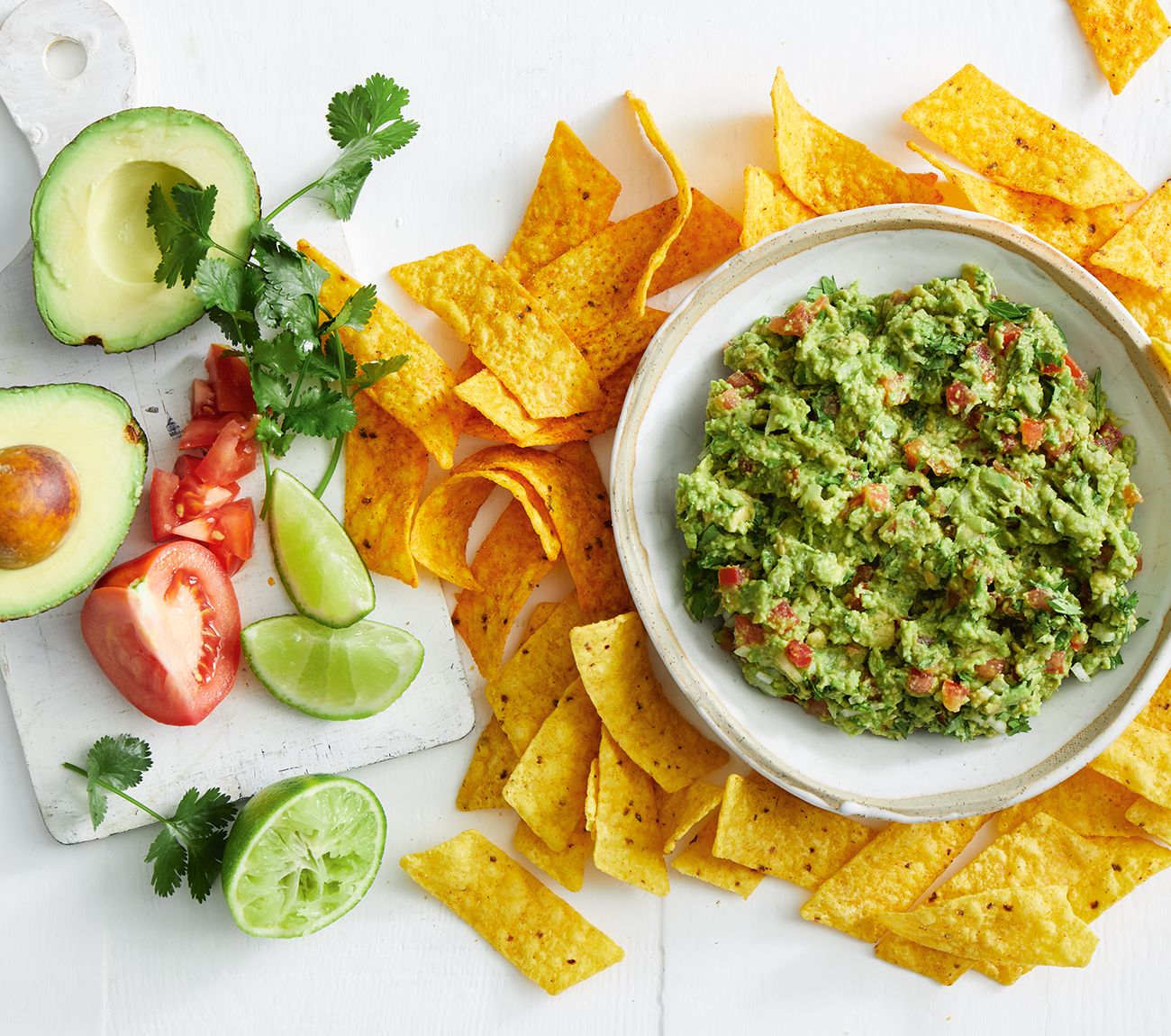 Chips and outlet guacamole