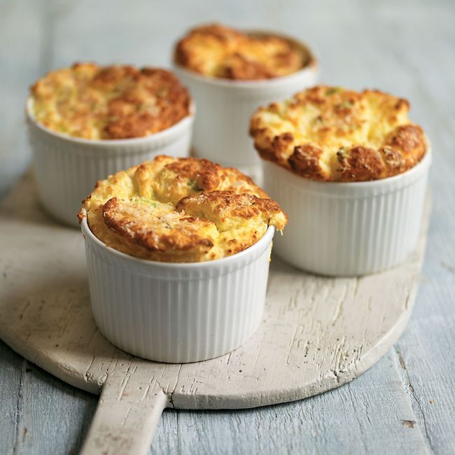Smoked Cod Soufflés