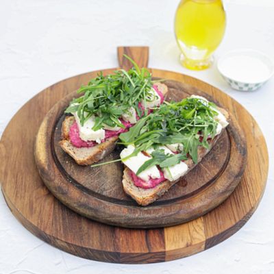 Halloumi & Beetroot Hummus Sandwich