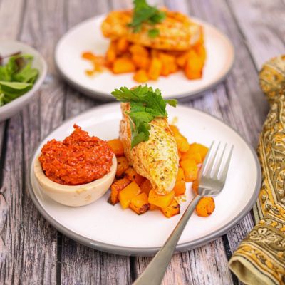 Harissa Chicken & Squash