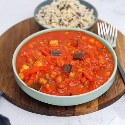Harissa Mixed Bean Stew