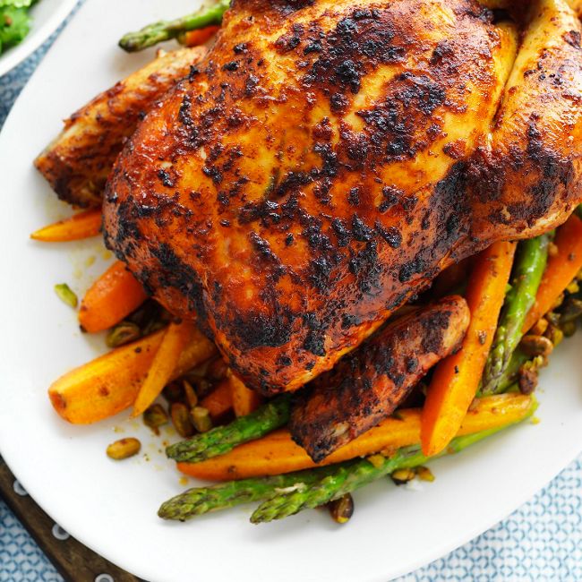 Chicken with Tahini Yoghurt
