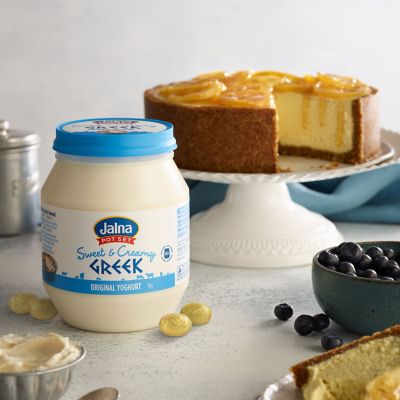 Honey and Yoghurt Set Cheesecake