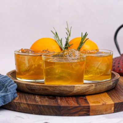Honey, Rosemary & Orange Iced Tea