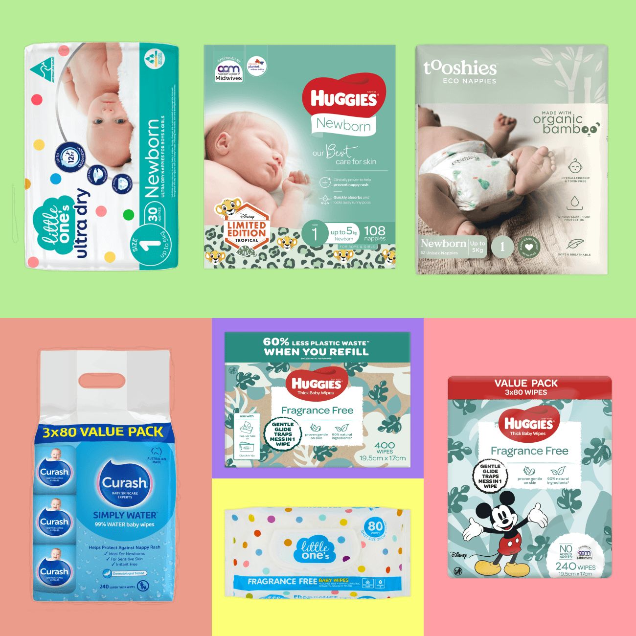 Nappies and wipes