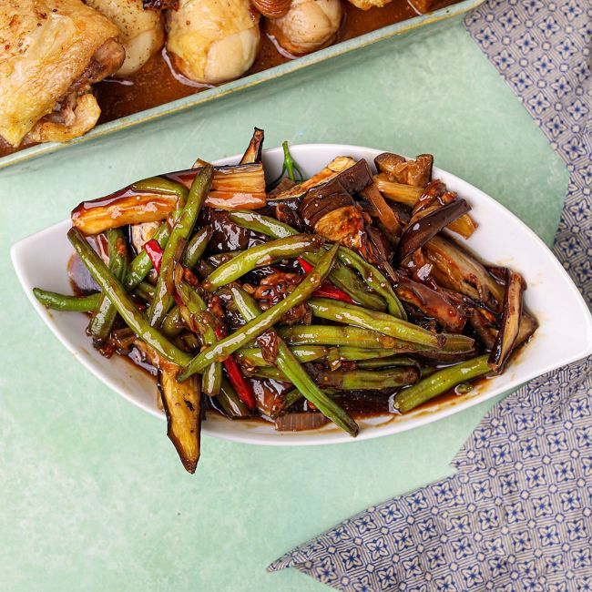 Hot & Sour Eggplant
