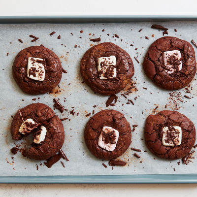 Hot-chocolate cookies 