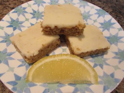 Lemon Oat Slice