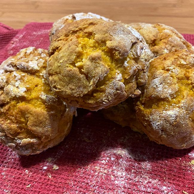 Traditional Pumpkin Scones