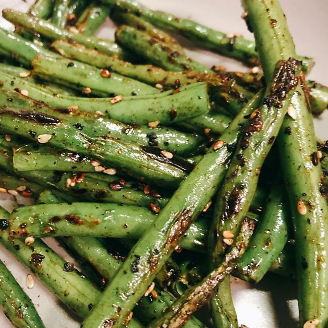 Easy Sesame Green Beans