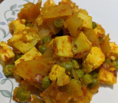 Cottage cheese curry