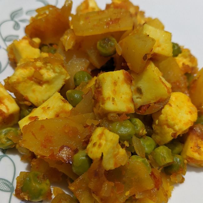 Cottage cheese curry